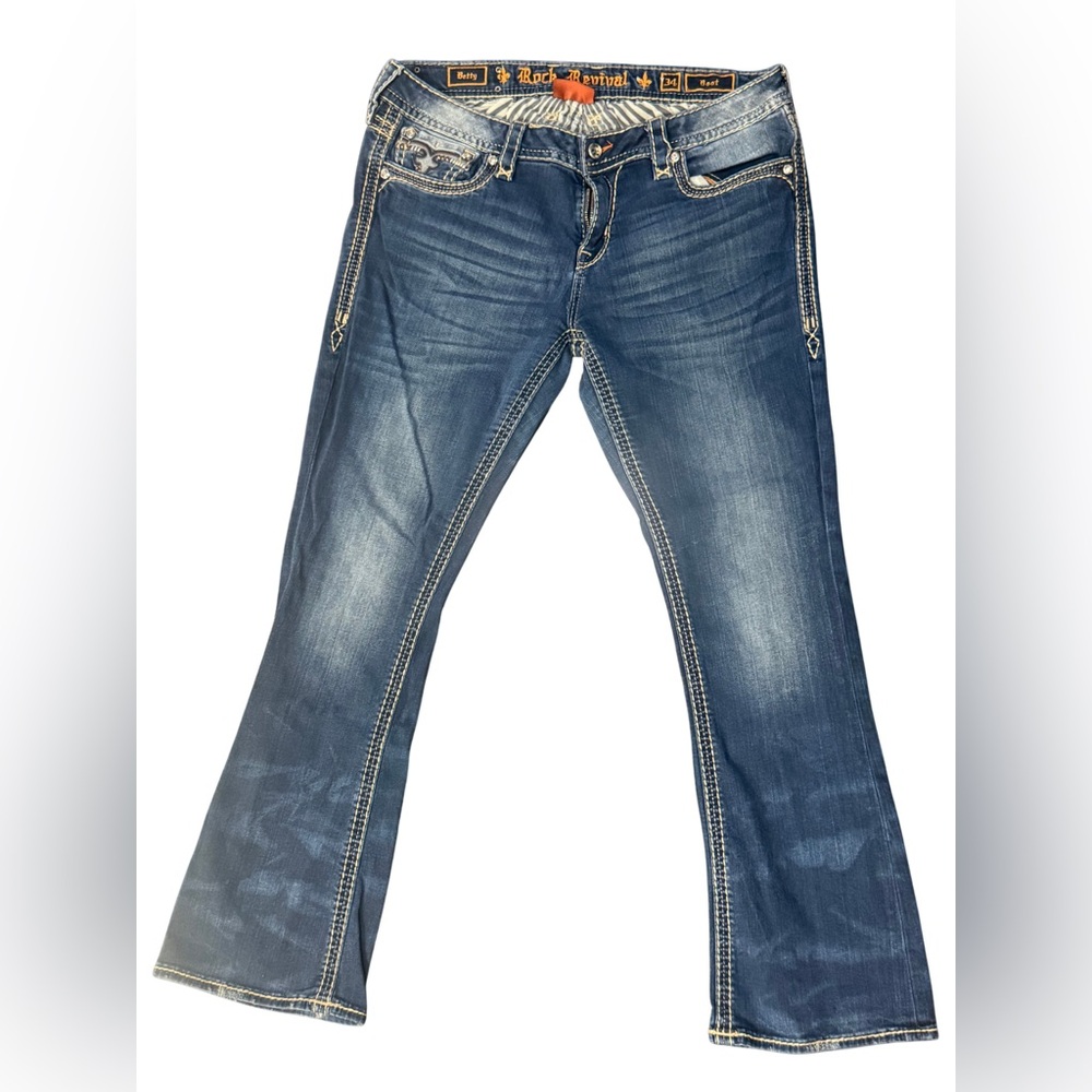 Rock Revival Dark Blue Boot Cut Jeans